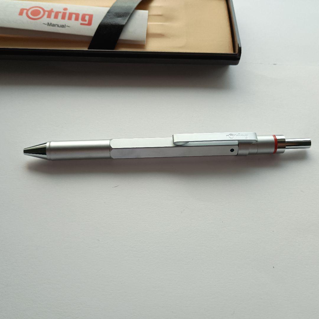 m*o様 【廃盤】ロットリング ニュートントリオ シルバー 3in1 多機能ペン