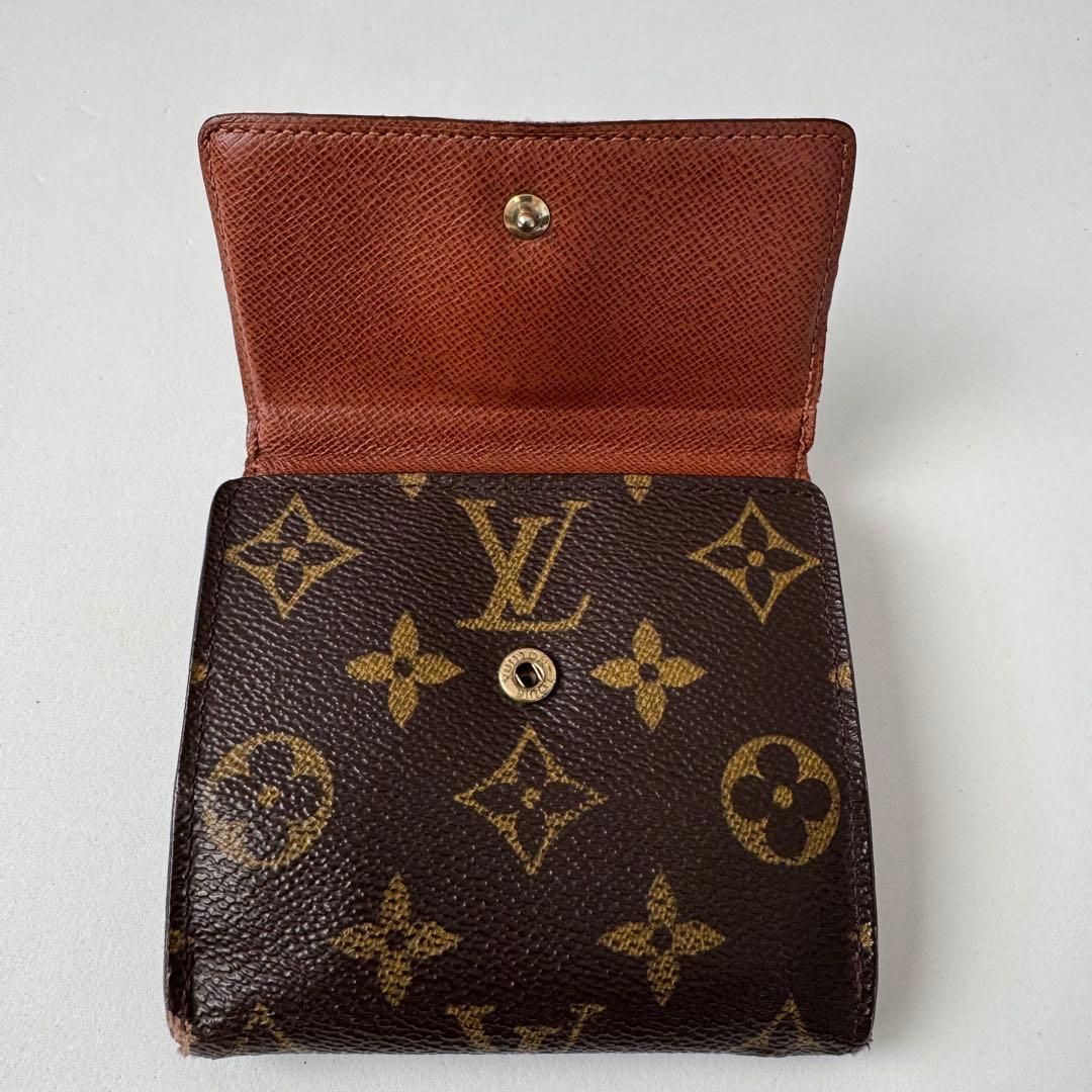 ルイヴィトン モノグラム 三つ折り財布 ポルトフォイユ・エリーズ 訳