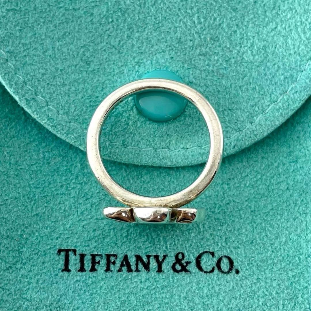 ティファニー 15号 オープンフラワー リング シルバー 925 WH6fe