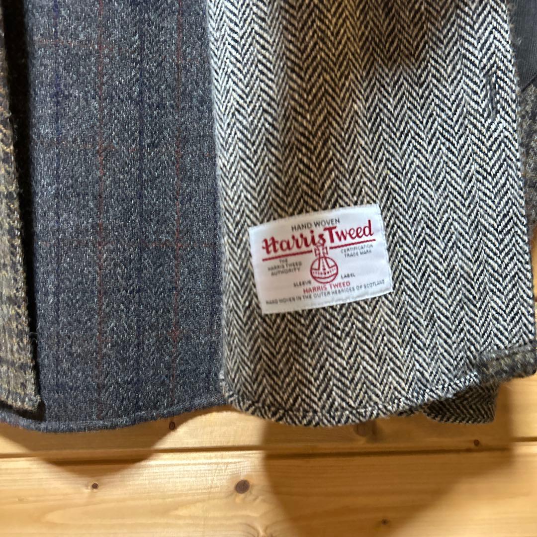 すちゃ 希少Ｌサイズ　ハリスツイード　ユナイテッドアローズ　カバーオール