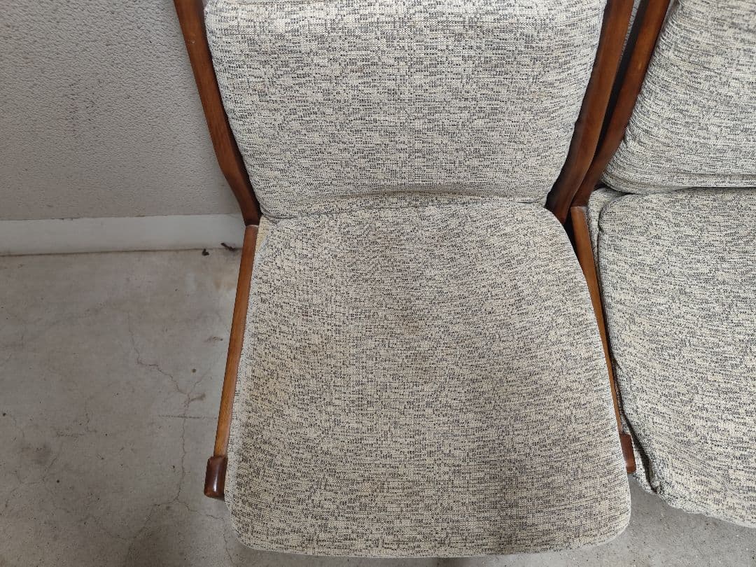 月末セール【大川家具】 TIFFANY ダイニングセット テーブル＆チェア3脚付