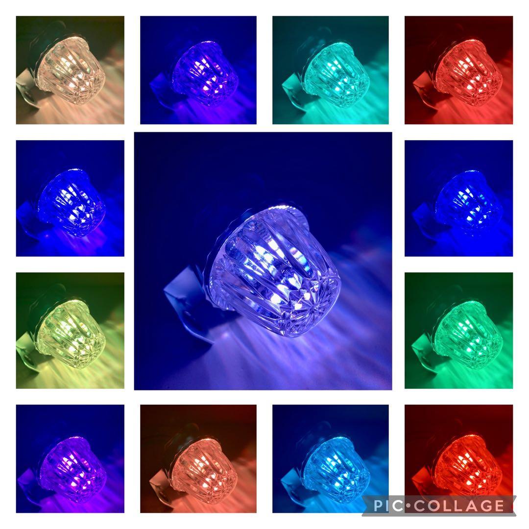 ホタルランプ 暴走ランプ 蛍ランプ レインボー 13色 リモコン機能付き