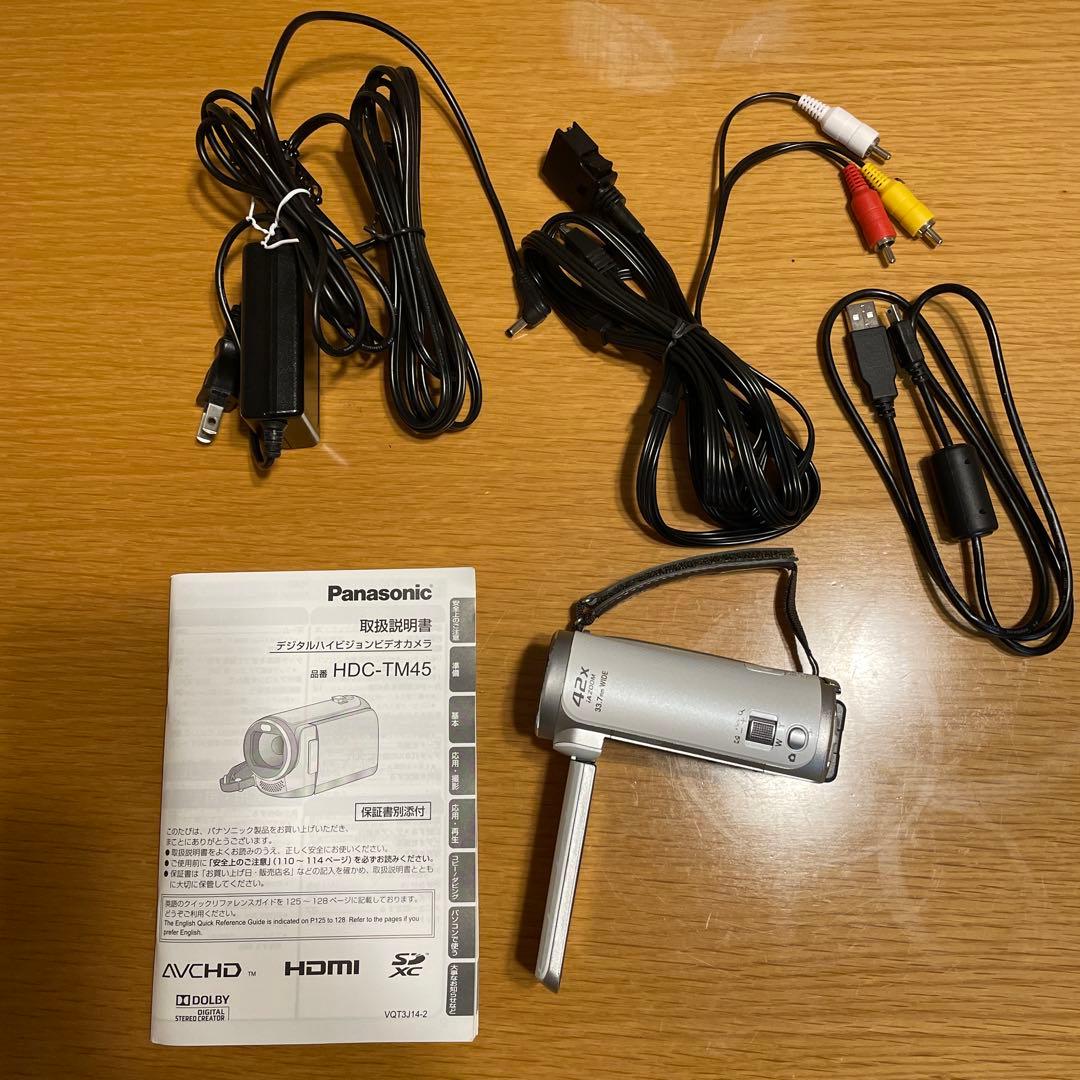 Panasonic HDC-TM45 ビデオカメラ 本体