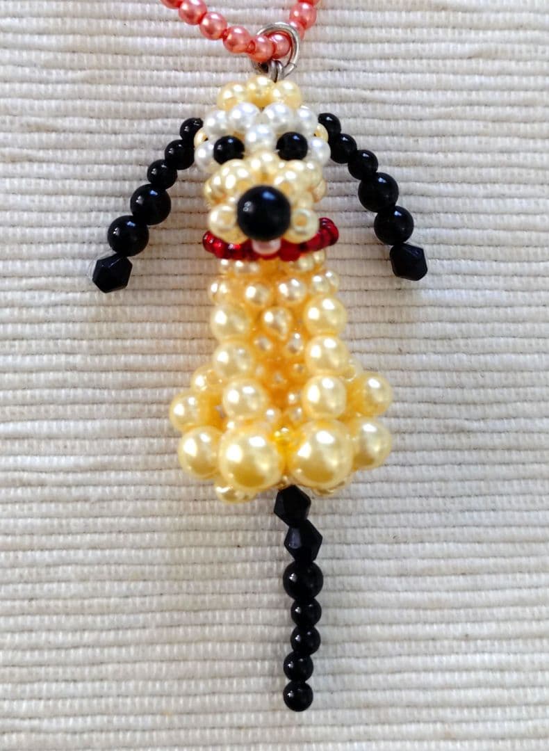 東京ディズニーリゾート プルート ネックレス ビーズ DISNEY