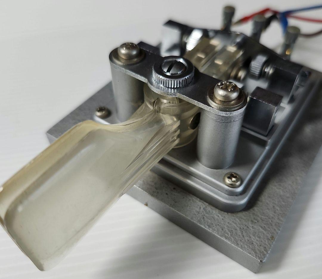 HI-MOUND マニュピレーター パドル電鍵 【金メッキ接続コード付き】 HI