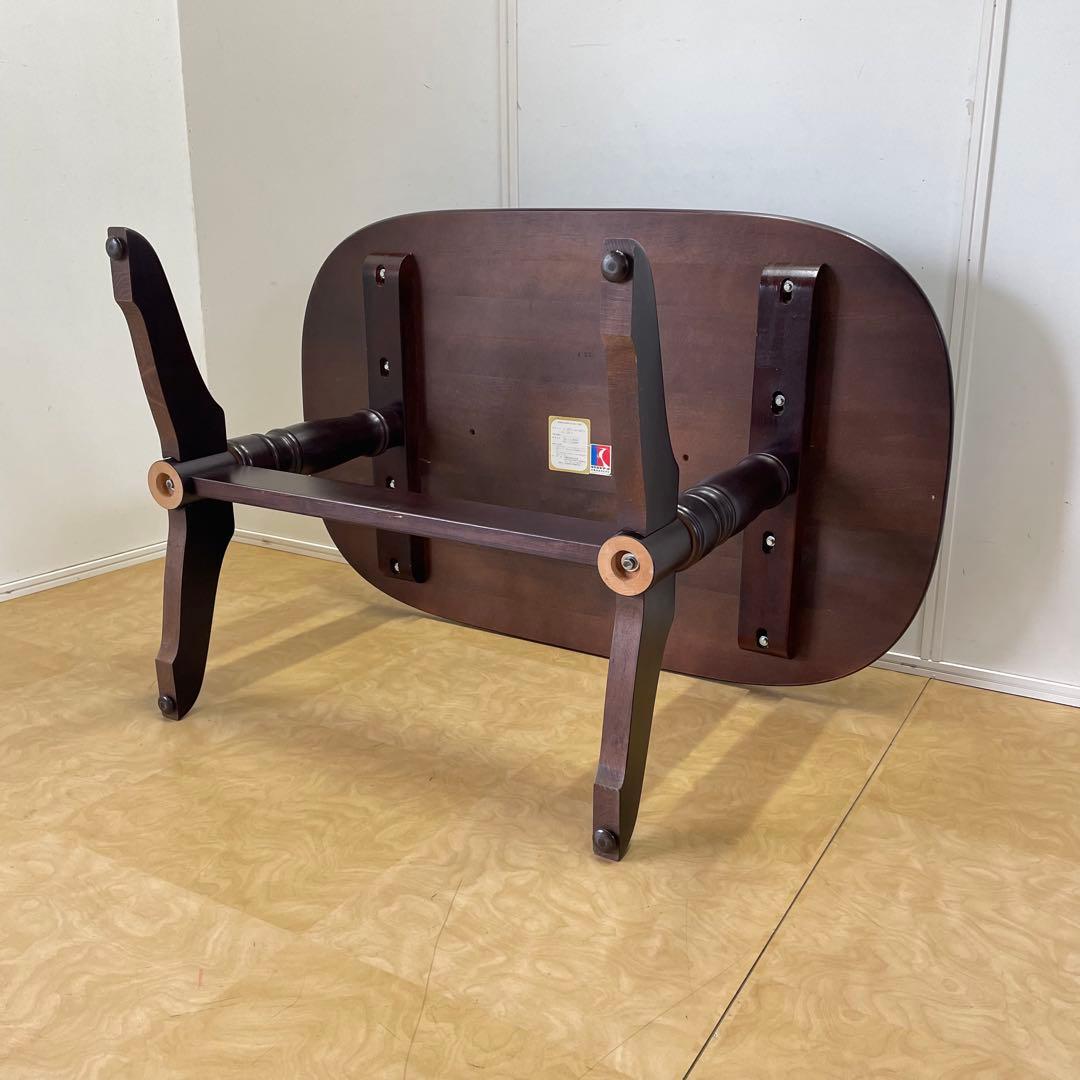 キツツキ 飛騨産業 ダイニングテーブル アンティーク ビンテージ 民芸家具