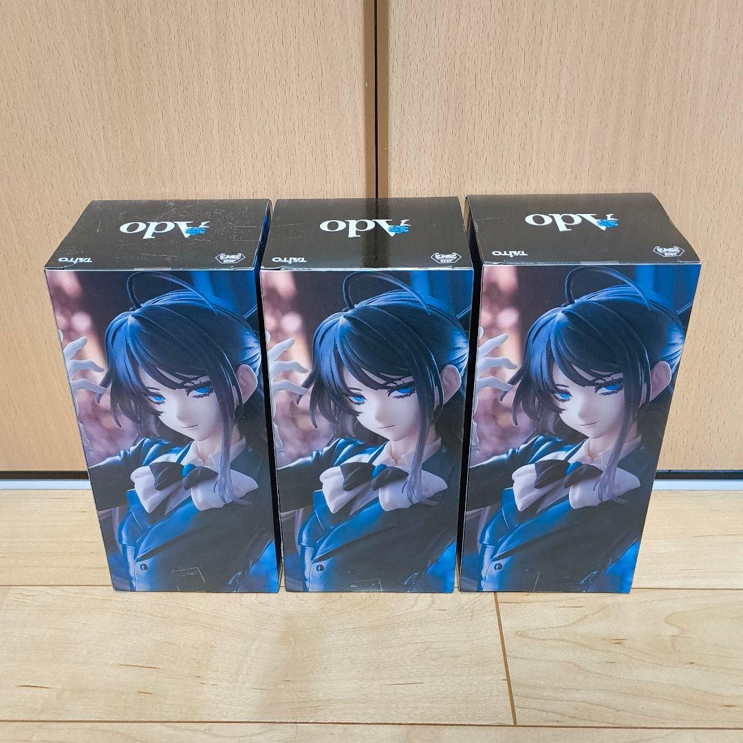 Ado フィギュア Winter ver. ラウンドワン限定 3体（3個）セット