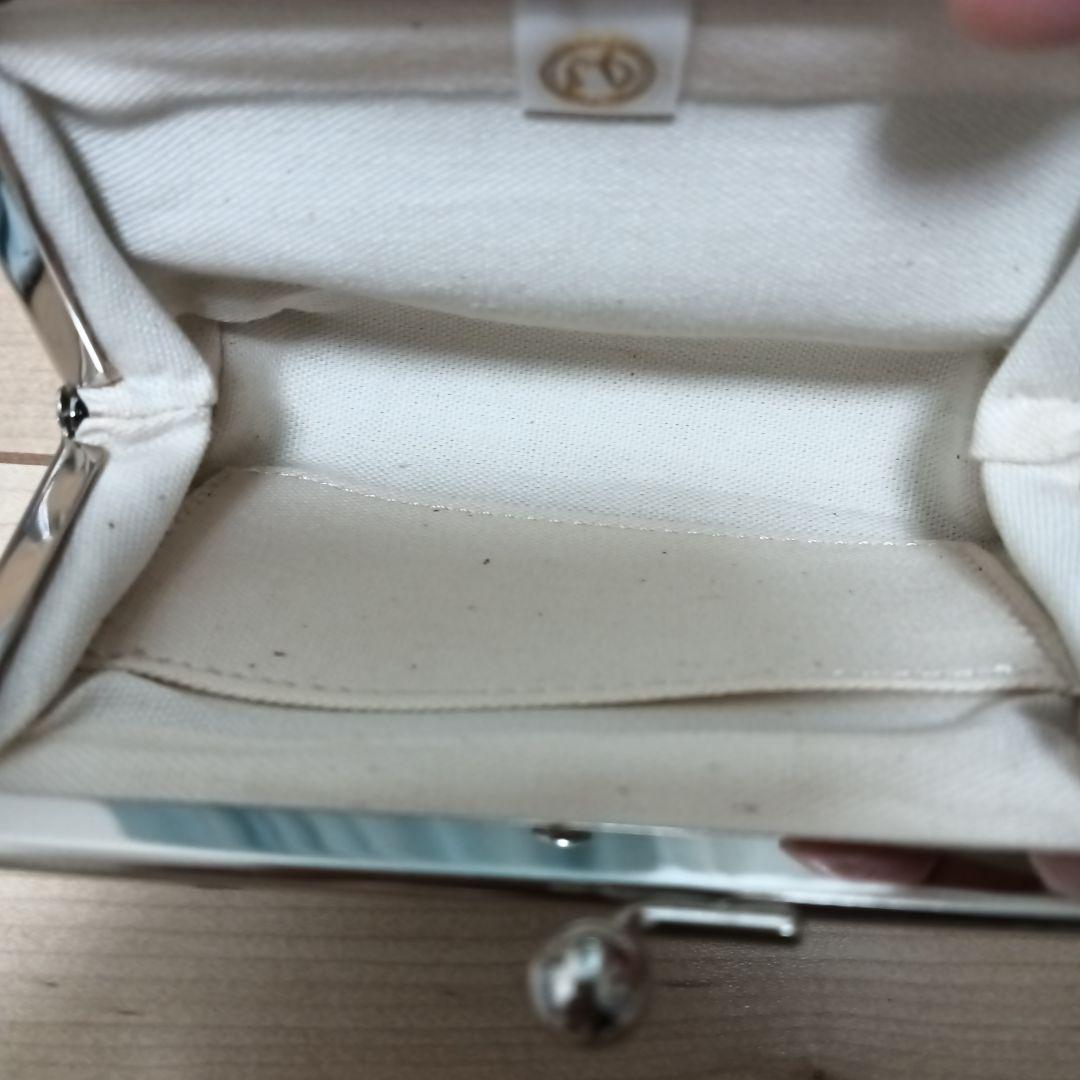 中川政七商店 牛革 がま口財布 黒 ブラック 新品未使用