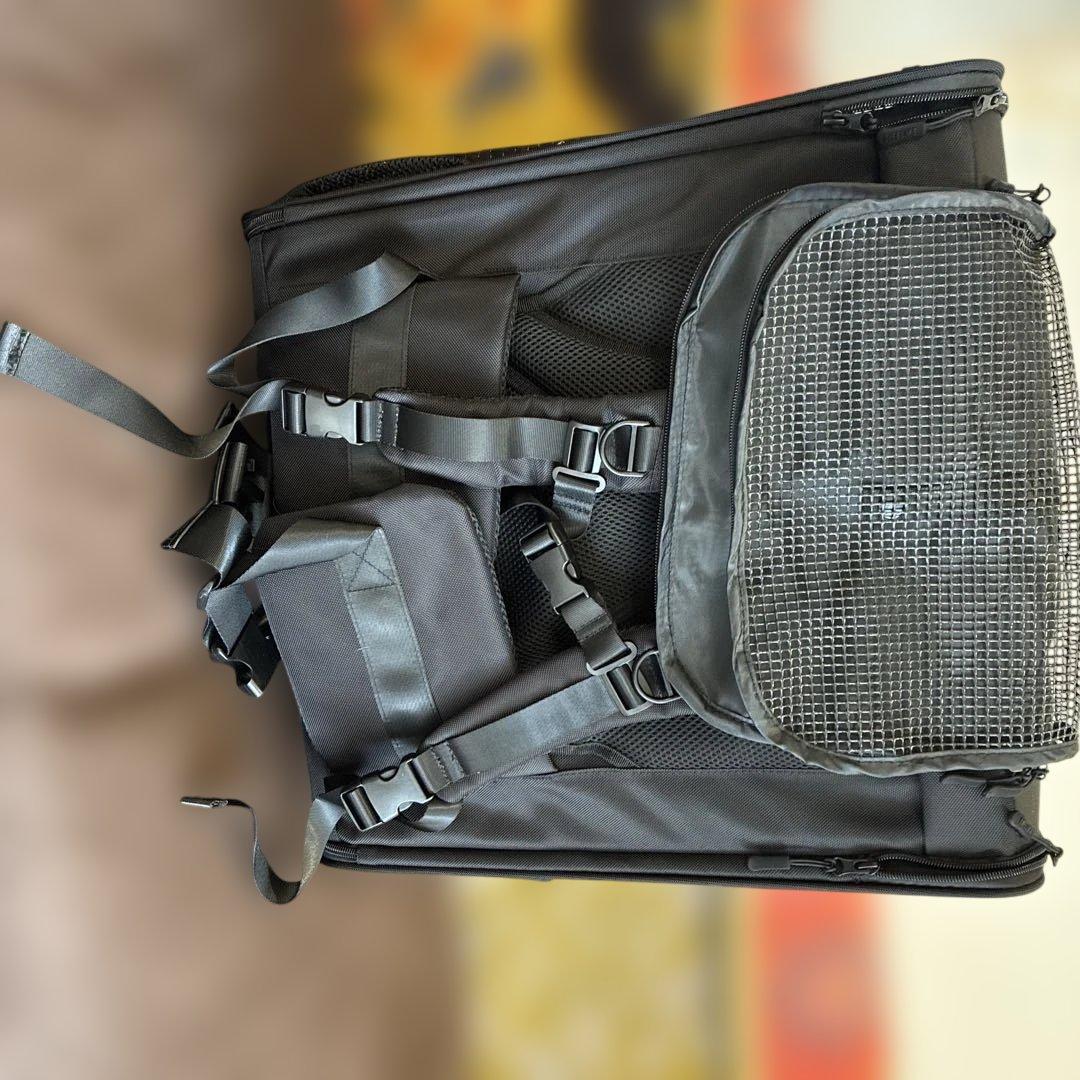 LIFELINE ブラック キャリーバッグ リュック