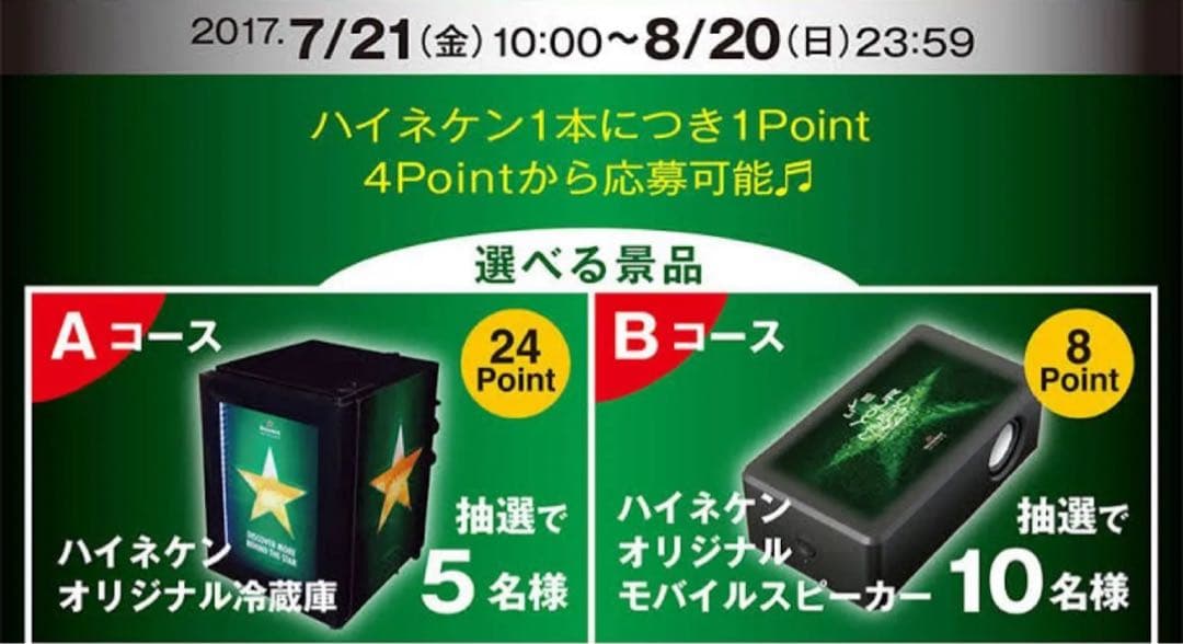 【非売品】ハイネケン 21L 冷蔵庫