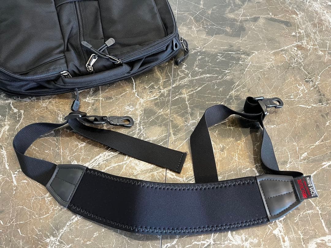 TOM BINH Pilot ブリーフケース Black Ballistic