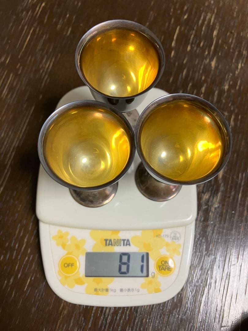 純銀杯 169グラム まとめ売り