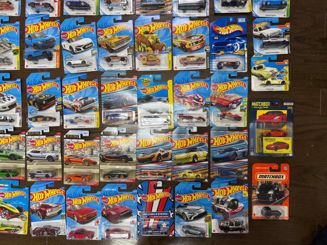ホットウィール　hot wheels 70台まとめ売り（2台はマッチボックス）