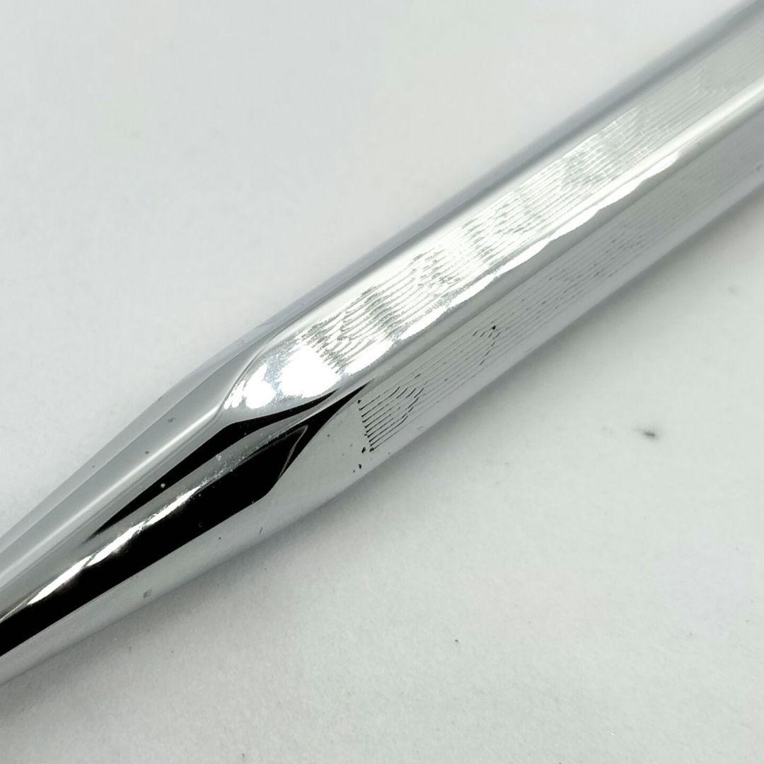 カランダッシュ エクリドール シェブロン ボールペン 高級 シルバー 訳