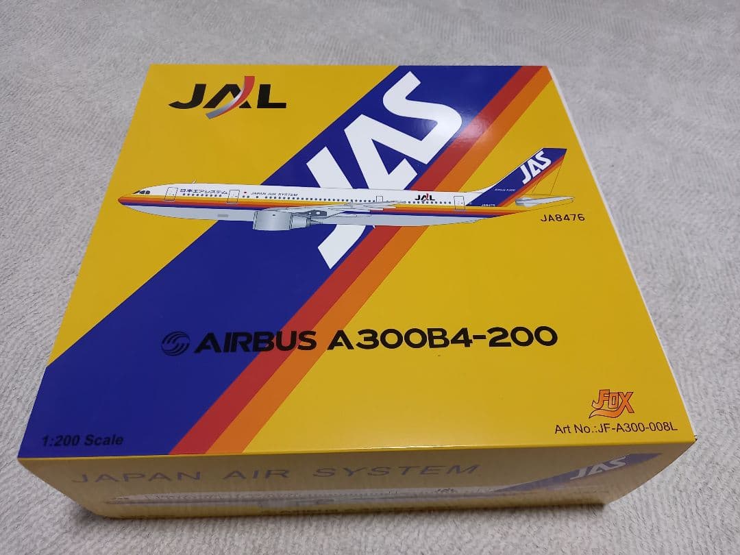 最後の一機です。1/200 JFox JAS A300B4-200 JA8476 最後の一機