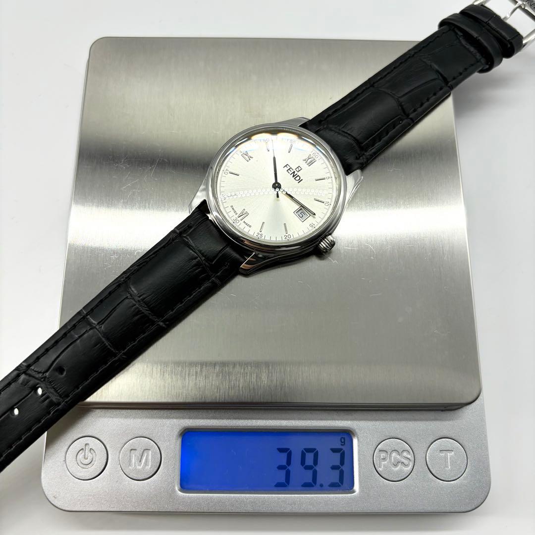 【稼働/新品ベルト/箱付】フェンディ 腕時計 210G デイト オロロジ メンズ