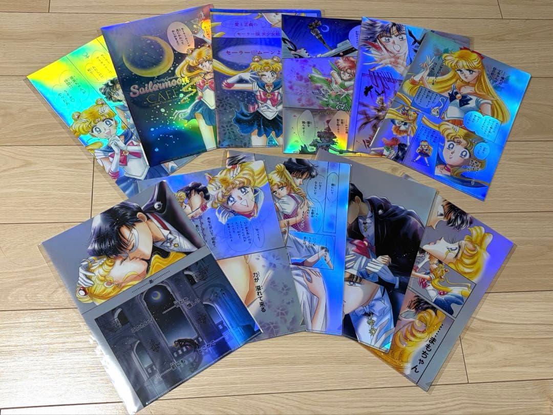 美少女戦士セーラームーンカフェ オリジナル オーロラクリアファイル全