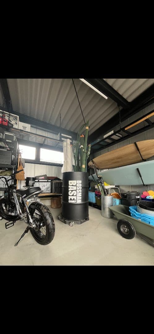 世界に一つだけのドラム缶』マットブラック 金属製ドラム缶 リメイク