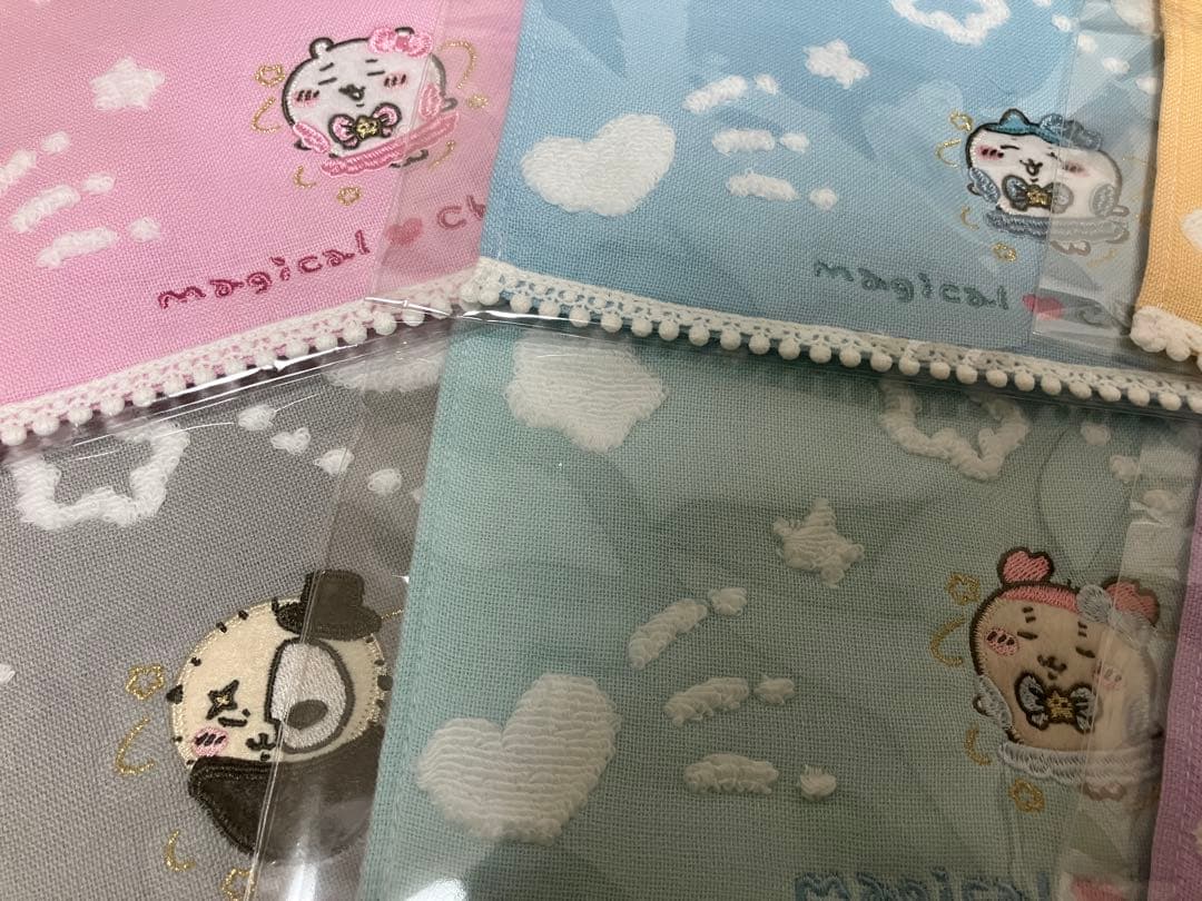 新品 ちいかわ まじかる タオルハンカチ 全種 8種類 コンプリート