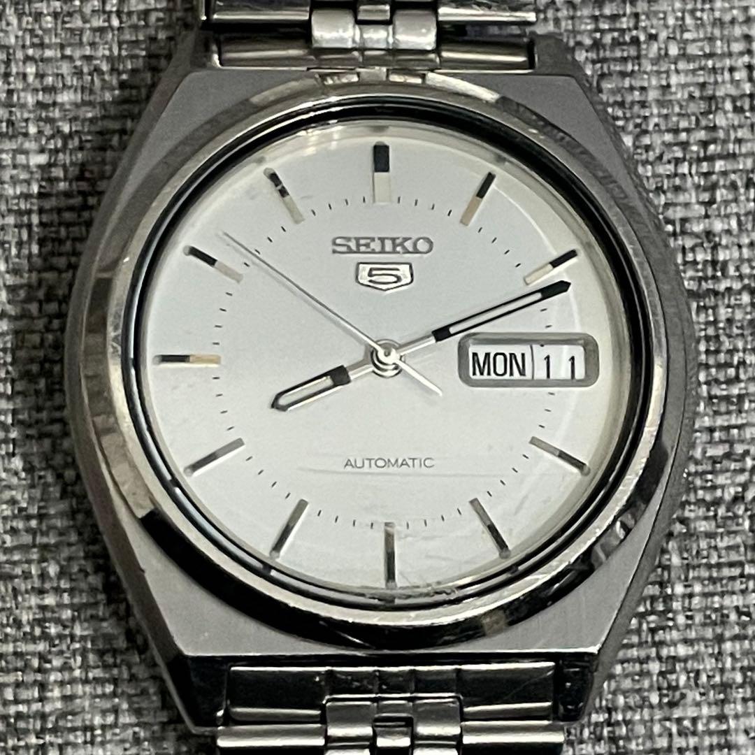 K*m様 SEIKO 自動巻き腕時計 セイコー5 裏スケルトン 7S26-876