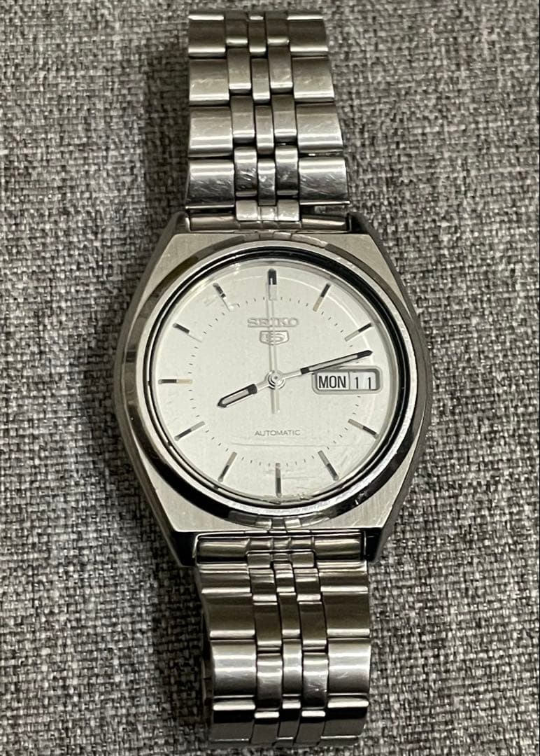 K*m様 SEIKO 自動巻き腕時計 セイコー5 裏スケルトン 7S26-876