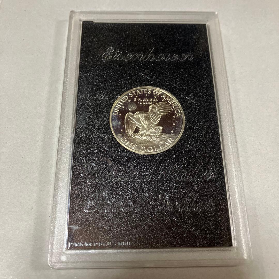 アメリカ アイゼンハワー 1ドル 古銭 200周年 銀貨 slv400 アメリカ