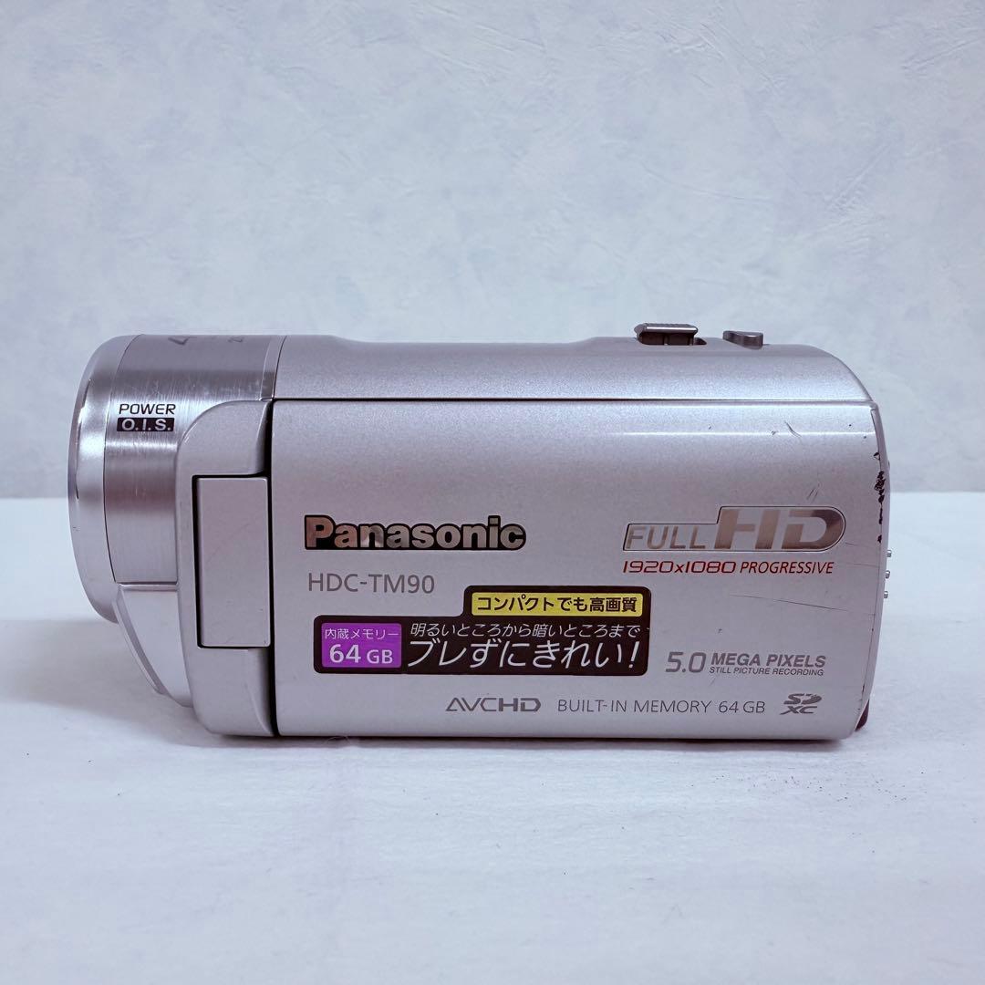 Panasonic HDC-TM90 64GB内蔵メモリー 付属品多数 シルバー - メルカリ