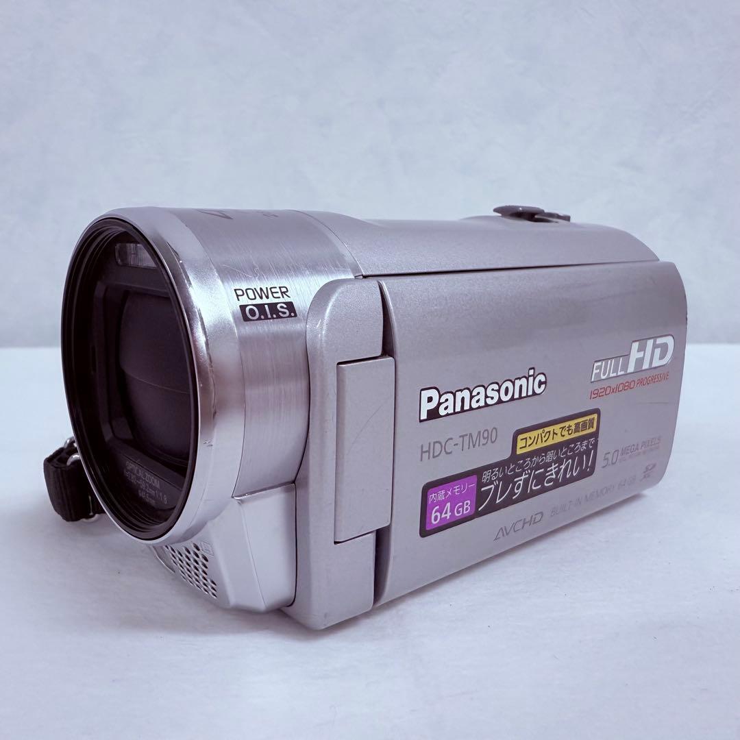 Panasonic HDC-TM90 64GB内蔵メモリー 付属品多数 シルバー - メルカリ
