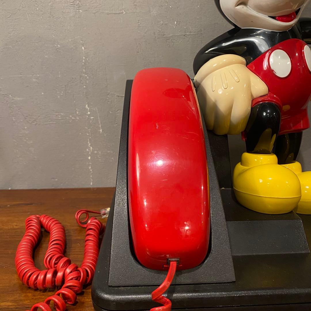 90s AT&T ミッキーマウス 電話機 ヴィンテージ コレクション 置物｜