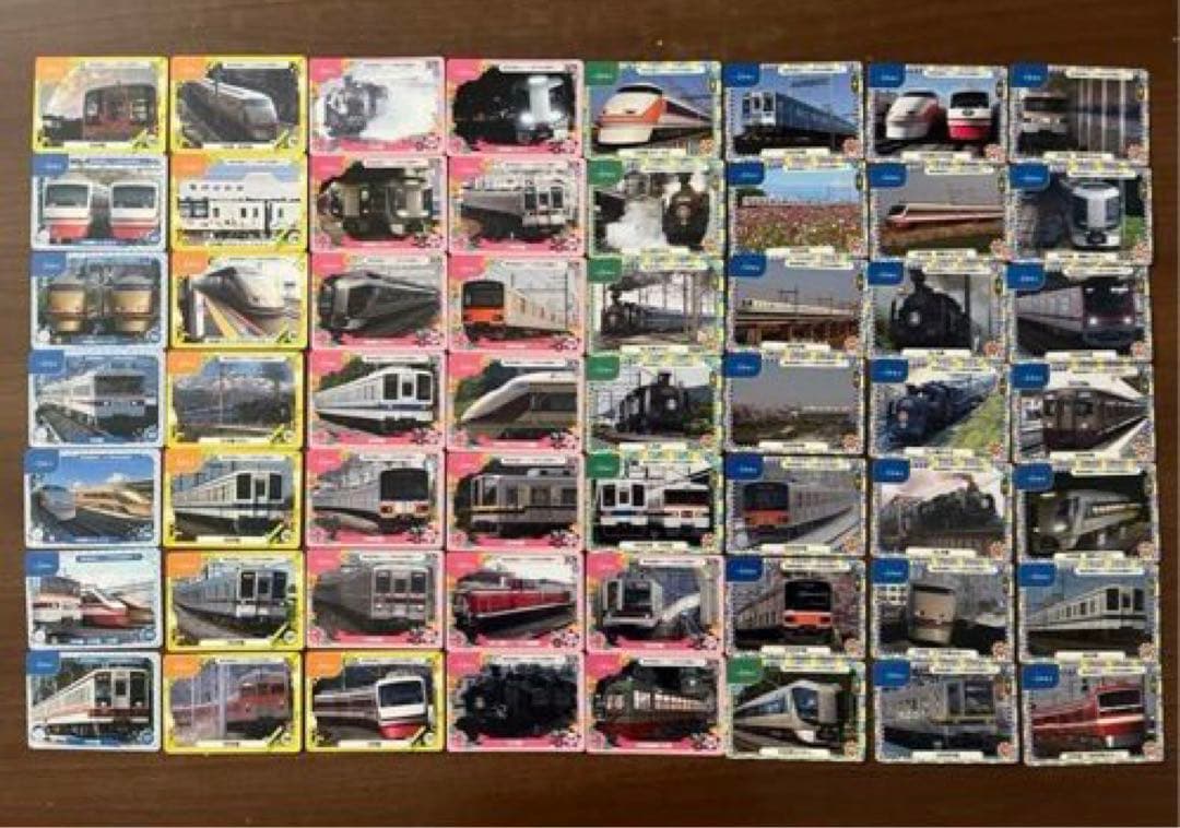 未使用 電車カード 東武鉄道創立125周年 記念カード コレクション 未