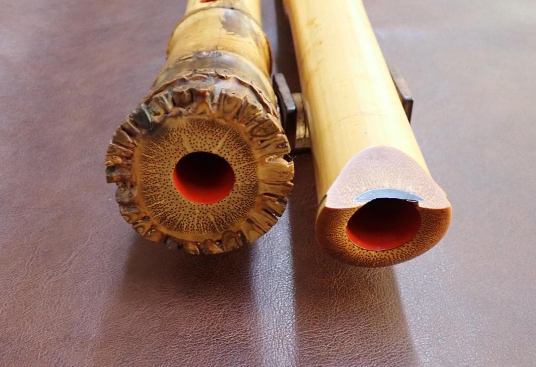 尺八 深水銘 都山流 一尺八寸 長さ約54.5センチ