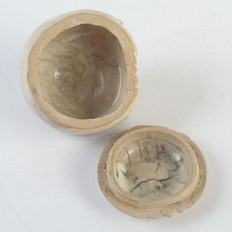 茶道具　宗栄造　於福　香合　共箱　V　9328