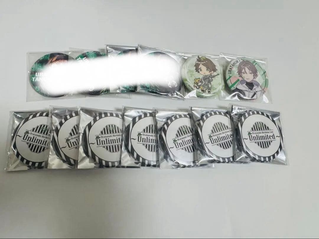 うらたぬき 缶バッジ 198個 まとめ売り ②