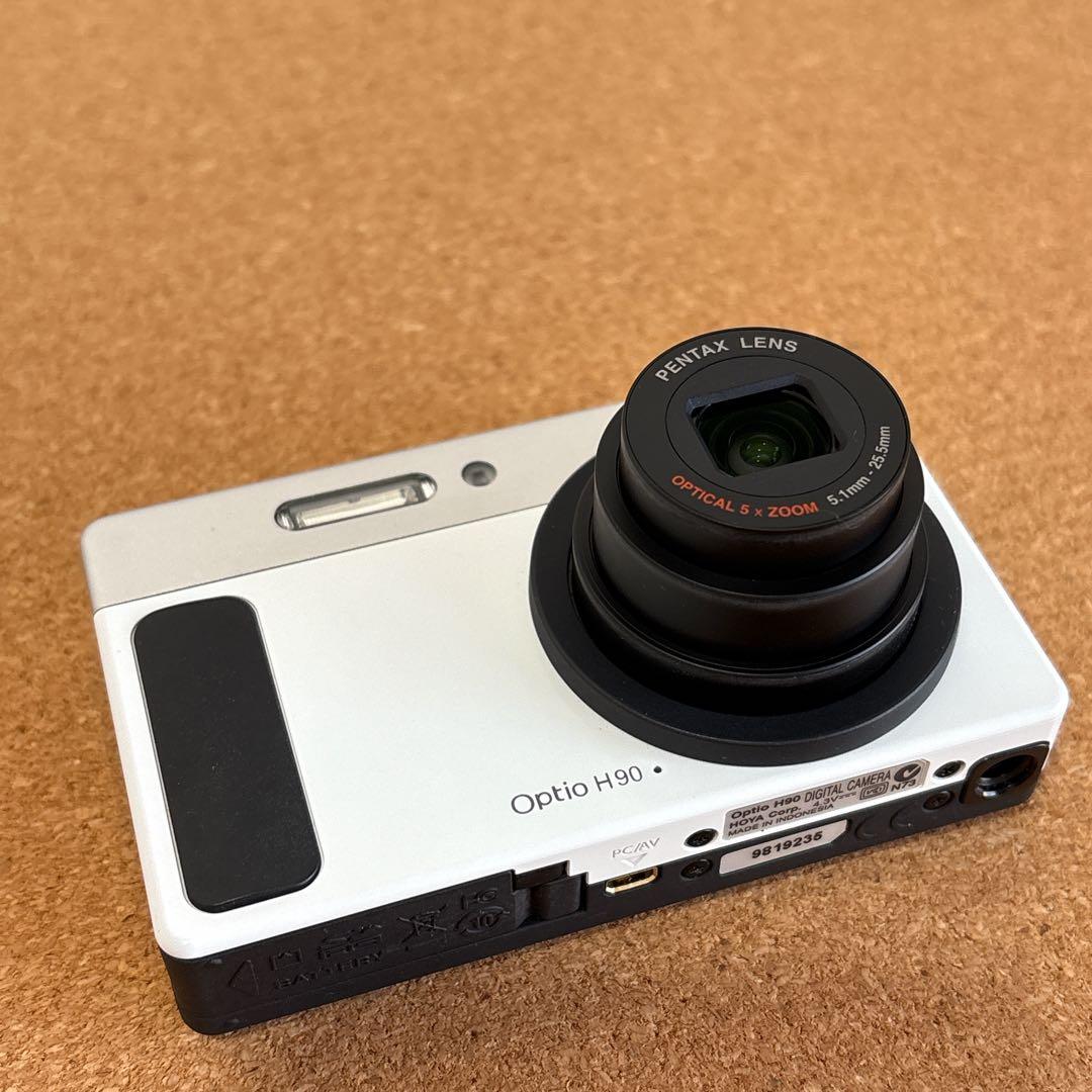 PENTAX Optio H90 ホワイト - メルカリ