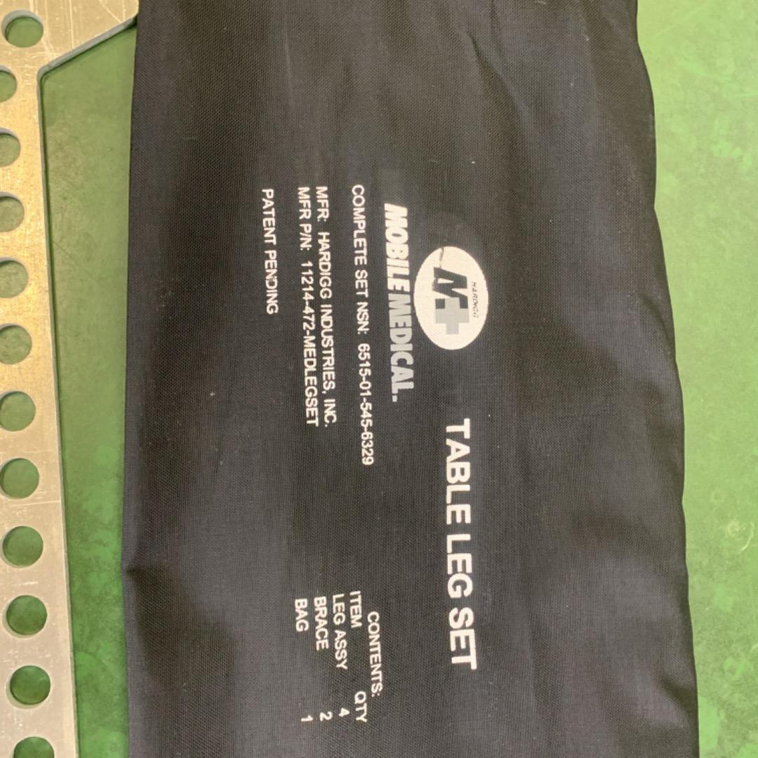 米軍放出品　HARDIGGテーブルレッグセット未使用品タグ付き