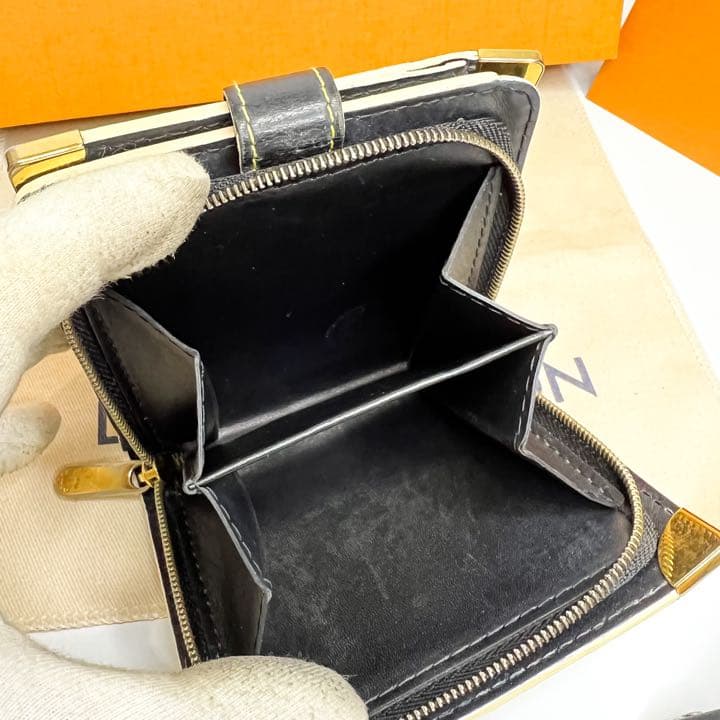 ☆ルイヴィトン☆コンパクトジップ スハリ ノワール 折財布 ルイ