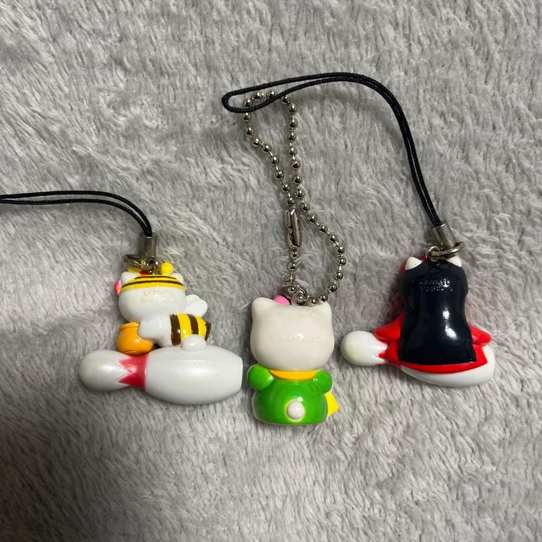 ハローキティ ストラップ 3種類セット - メルカリ