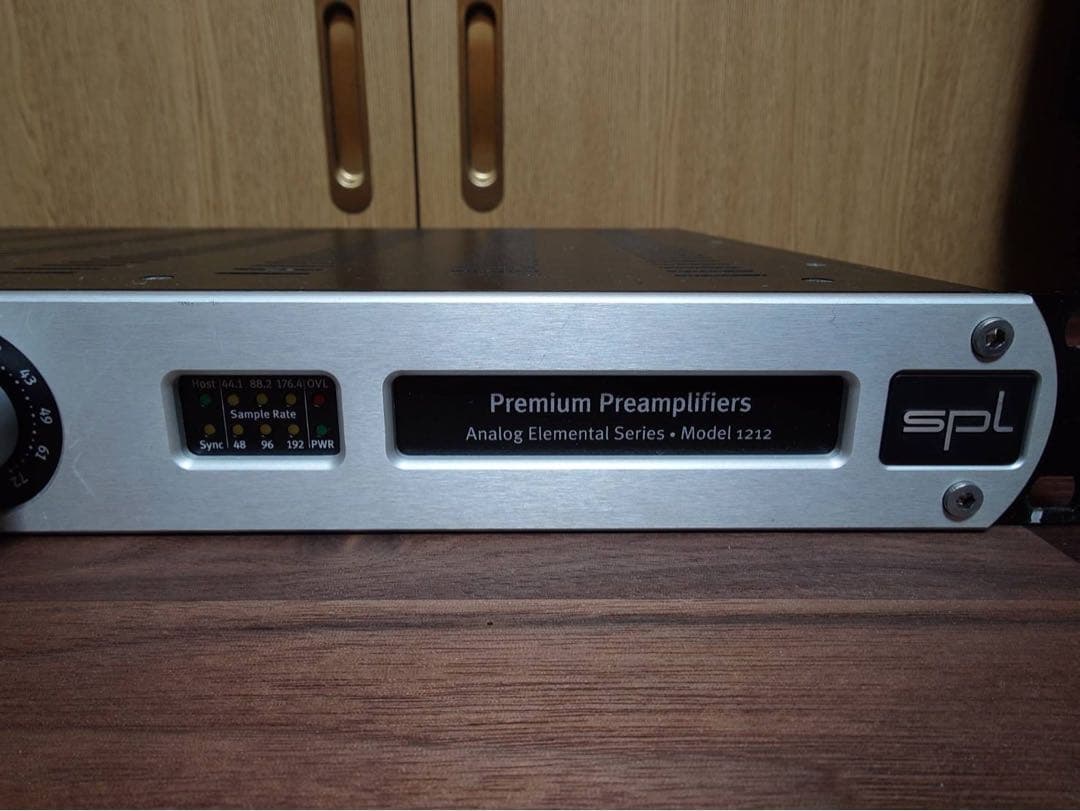 SPL Model.1212 2chマイクプリアンプ