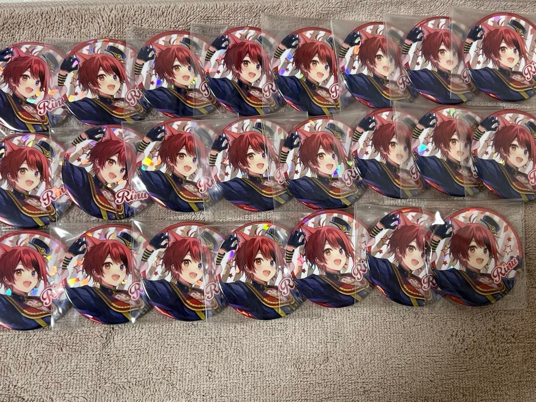 おまけ付き】すとぷり 莉犬くん 8周年プレミアム缶バッチ 23個➕