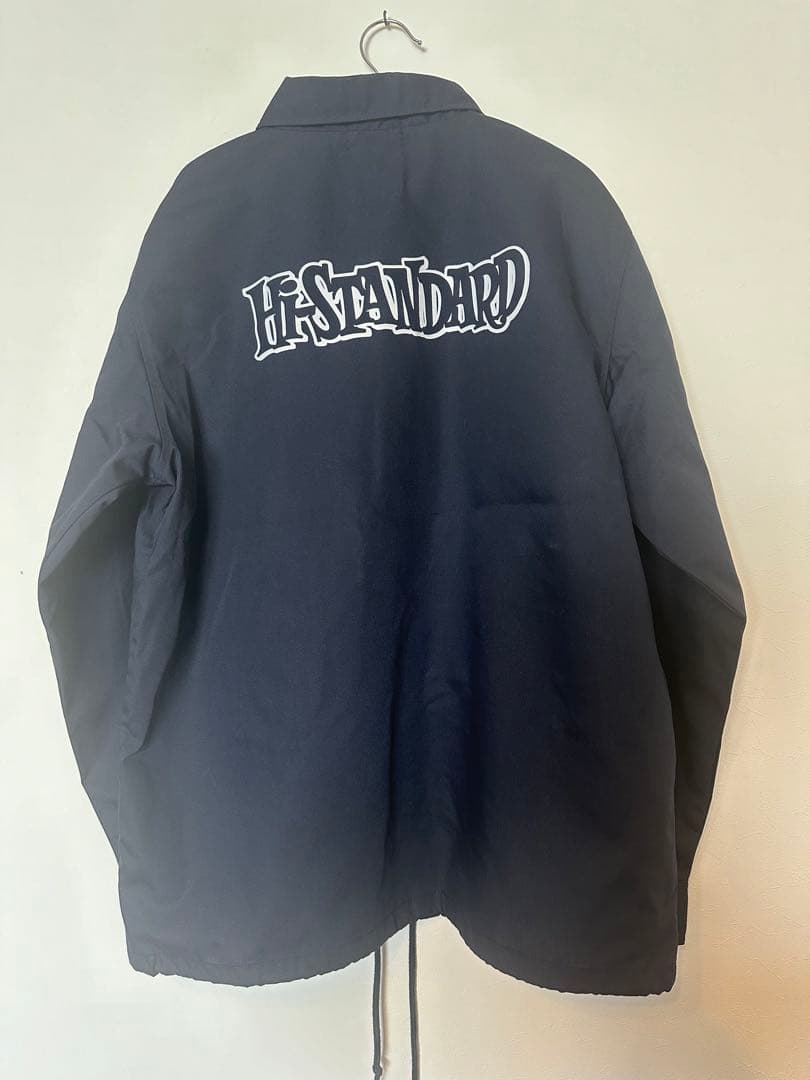 Hi-Standard ハイスタ コーチジャケット ネイビー Lサイズ - メルカリ