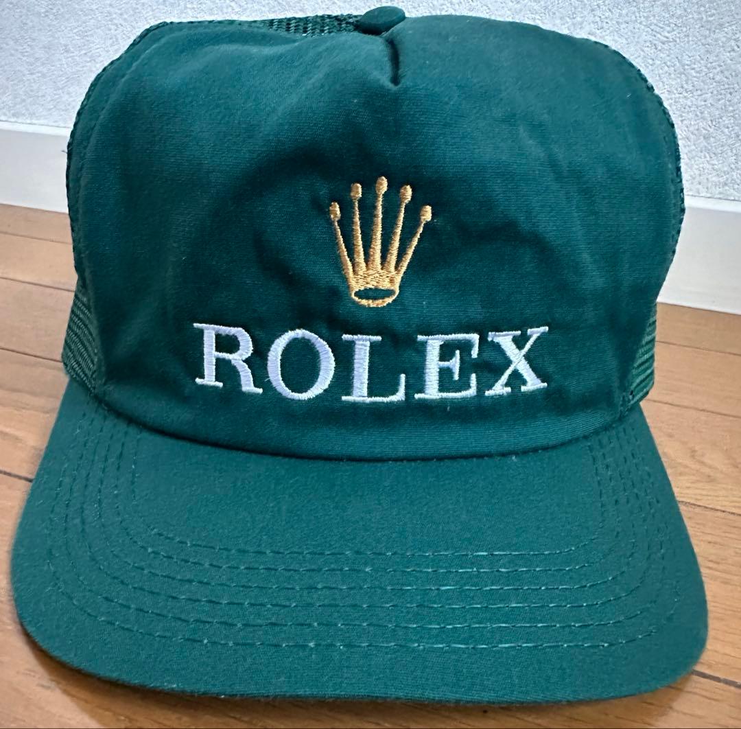 最安値 90´s ROLEX トラッカーキャップ