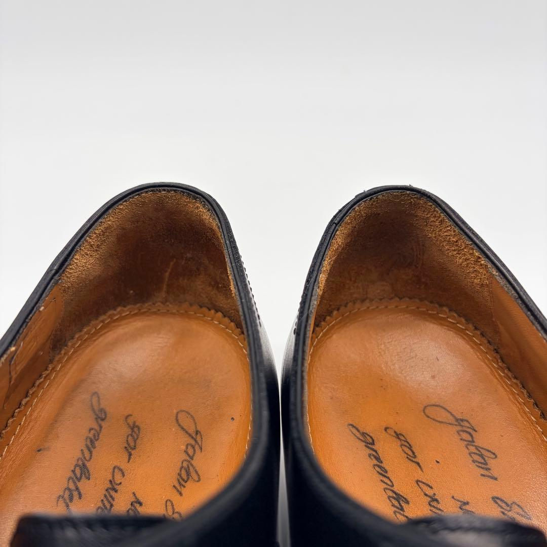 ジャランスリウァヤ ストレートチップ 26.5cm ブラック 内羽根 革靴