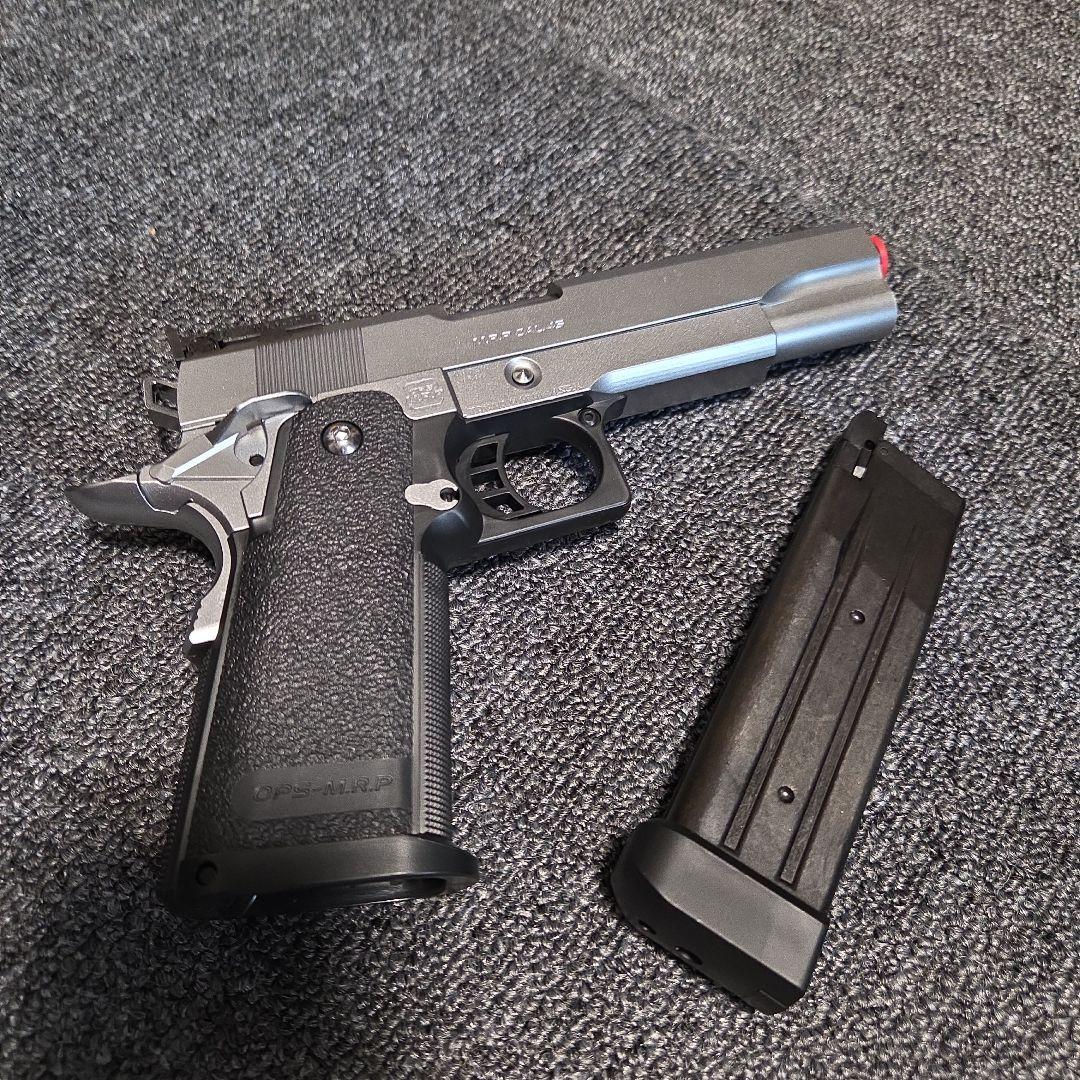 おまけ付属東京マルイ ハイキャパ 5.1 ステンレス 18歳以上ガスブローバック