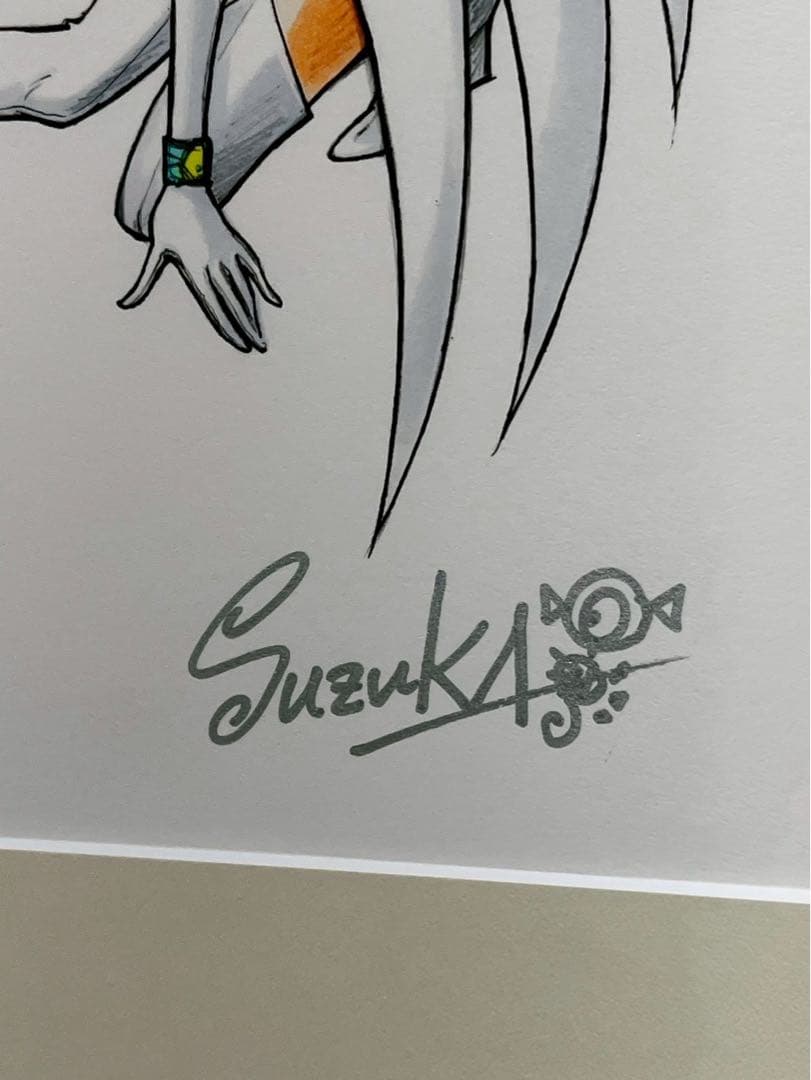 真作保証】吉田すずか ガッチャマン 白鳥のジュン ジークレー 直筆