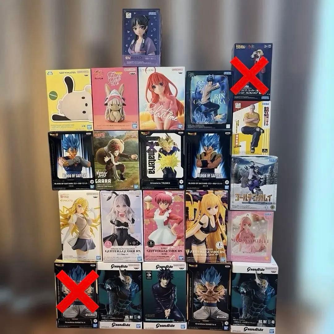 未開封】新景品含むプライズフィギュアまとめ売り 22体セット - メルカリ