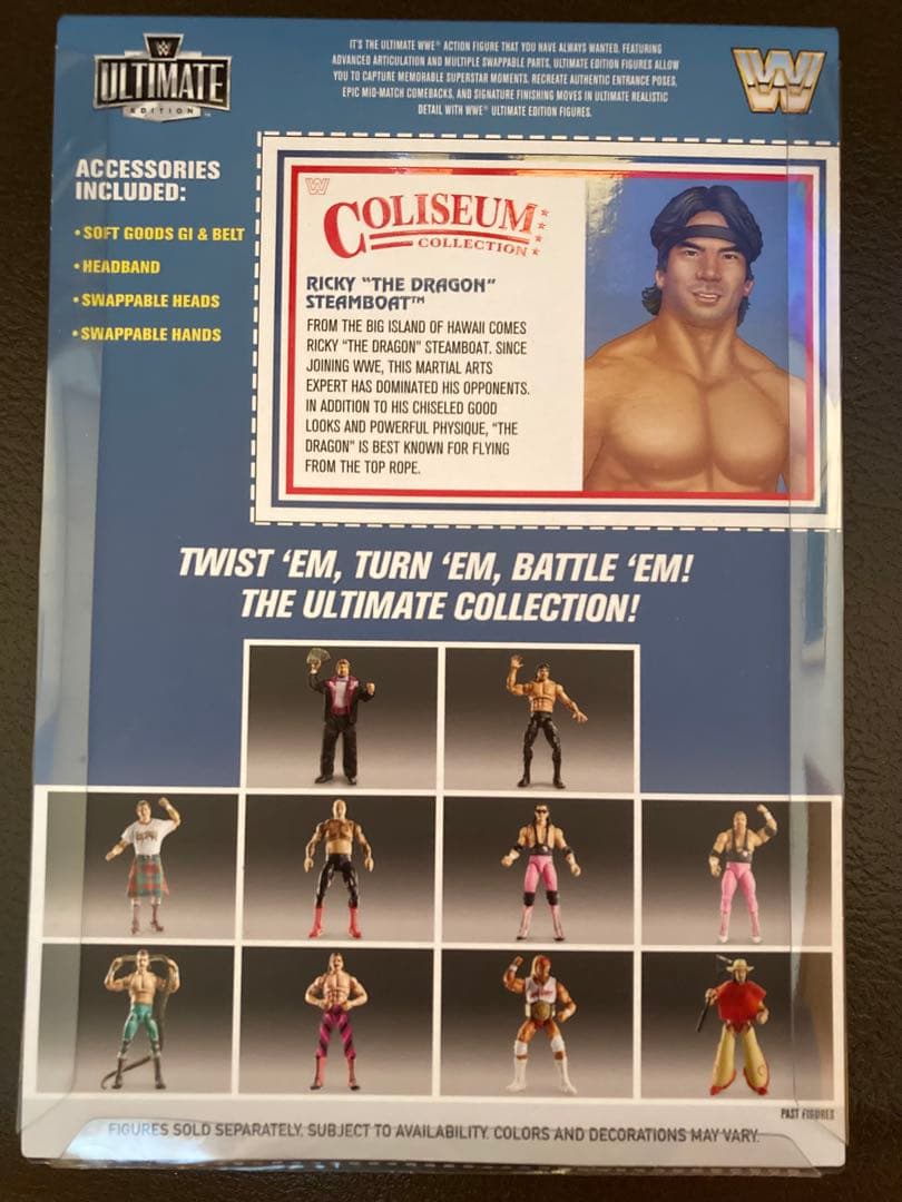 【スシ太郎】WWE ultimate フィギュア リッキースティムボート