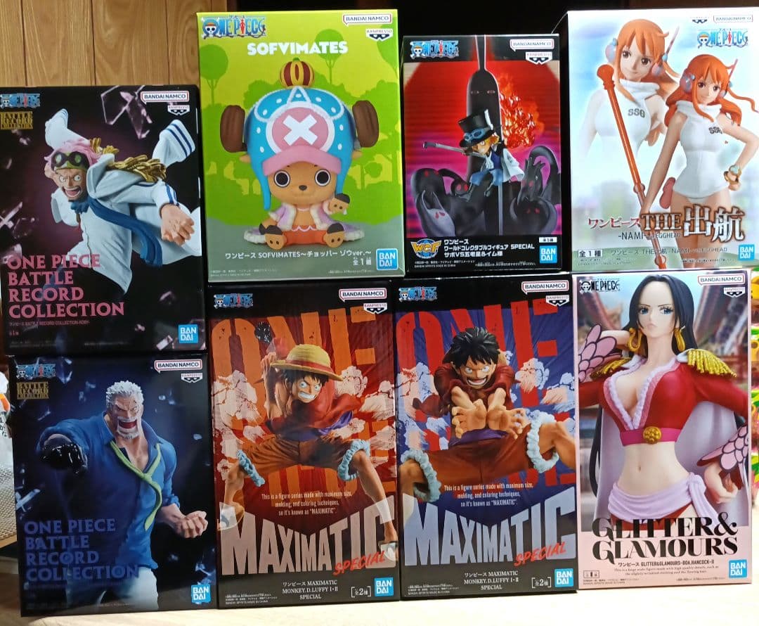 ワンピース フィギュア 8体セット BWFC ワンピース フィギュア8点セット