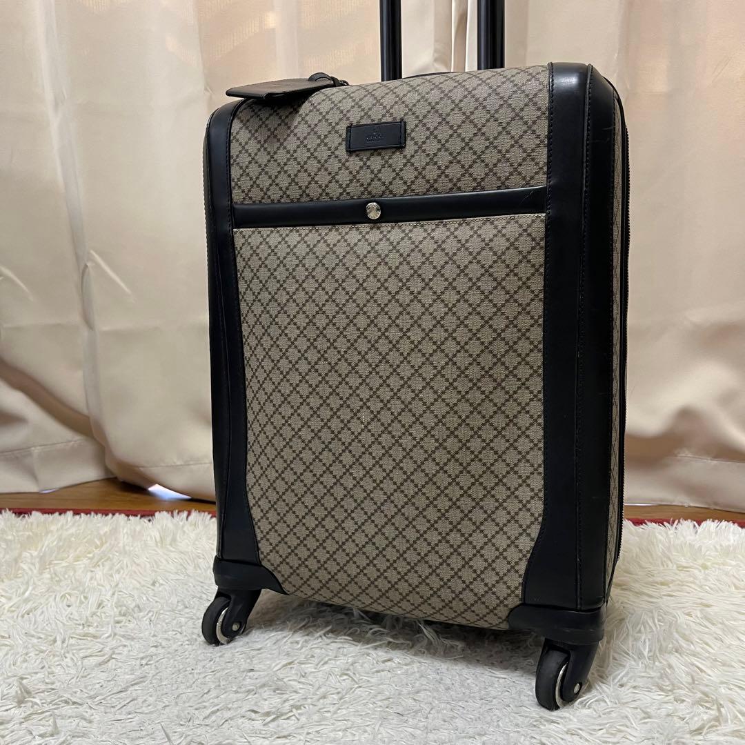訳あり GUCCI ディアマン スーツケース キャリーケース 4輪 - メルカリ