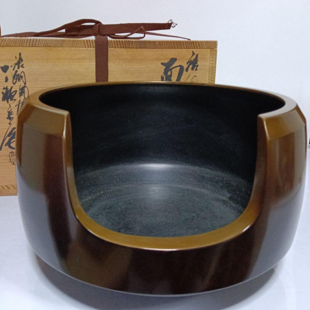 茶道具 唐銅風炉師 一ノ瀬宗辰 面取風炉 唐銅風炉 共箱 - メルカリ