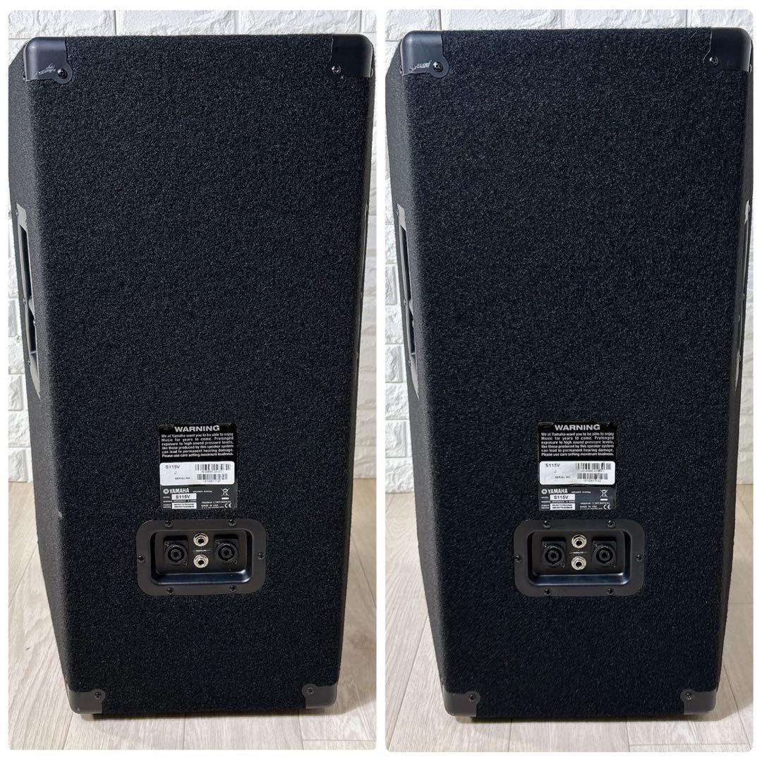 YAMAHA ヤマハ S115V ペア PAスピーカー モニタースピーカー 廃盤